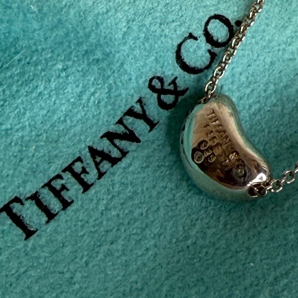 Tiffany & Co. Jewelry - TIFFANY & CO ELSA PERETTI BEAN PENDANT DUST BAG, BOX AND GIFT BAG